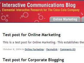 Coca-Cola Blog